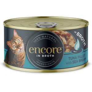 Encore 16 x 70 g boîtes pour chat - filet de thon, dorade pas cher