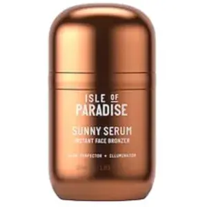Isle of Paradise Sunny Serum Instant Face Bronzer - Serum Auto-bronzant Visage 