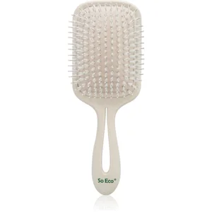 Comparateur de prix : So Eco Paddle Brush brosse à cheveux en fibres de nylon 1 pcs