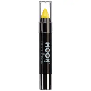 Crayon Néon Corps et Visage Moon Glow jaune