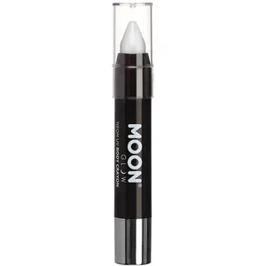 Crayon Néon Corps et Visage Moon Glow blanc