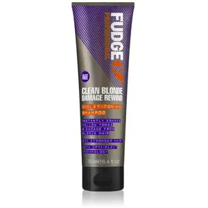 Fudge Professional Clean Blonde dommages Rewind Shampooing, 250 ml - 34533 pas cher