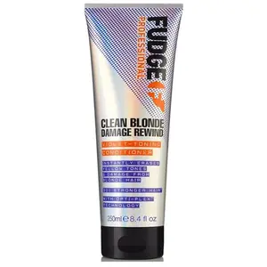 Comparateur de prix : Fudge Professional CLEAN BLONDE DAMAGE REWIND après-shampooing tonifiant violet 250 ml