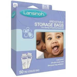 Comparateur de prix : LANSINOH Sachets de conservation du lait maternel 50 Pcs