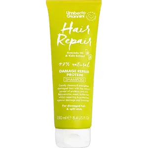 Umberto Giannini Shampoing Réparateur - Infusé de proteines - Cheveux secs & abîmés - 250 ml pas cher