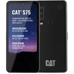 CAT S75 16,7 cm (6.58") Android 12 5G 6 Go 128 Go 5000 mAh Noir pas cher