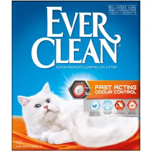Comparateur de prix : Everclean Litière Agglomérante Fast Acting Odour Control 10 L