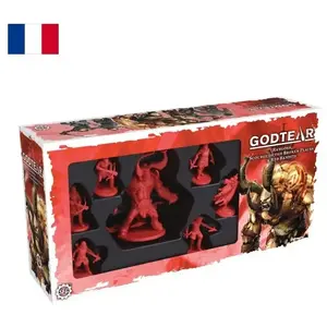 Comparateur de prix : Jeu de plateau GODTEAR - Rangosh - Scourge of the Broken Plains ( FR + ENG)  - STEAMFORGED GAMES LTD Jeu de plateau et accessoires  - SFGT-006FR 