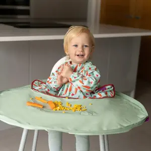 Kit Bavoir et Plateau VERT Tidy tot pas cher