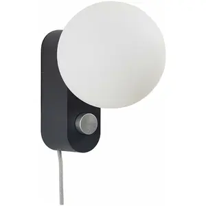Tala lampe à poser Alumina, Globe, dim-to-warm, anthracite pas cher