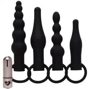 Lovehoney Kit plug anal vibrant The Booty Bunch 5 pièces pas cher