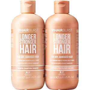 Hairburst Longer Stronger Hair Dry, Damaged Hair Set coffret cadeau po... pas cher
