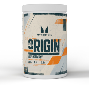 Comparateur de prix : MYPROTEIN Origin pré-entraînement - 30portions - Orange Mango Soda