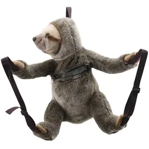 Sacà Dos Animal - Paresseux 42cm Grey pas cher