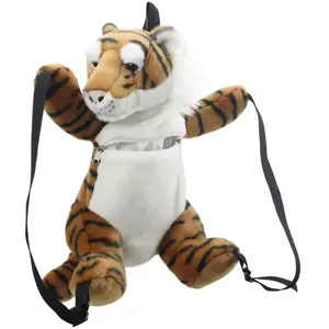 Sacà Dos Animal - Tigre 42cm Orange pas cher