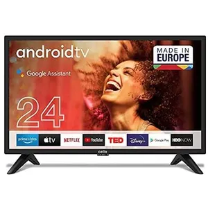 TV Cello C2420GDE 24 LED HD 60Hz Android TV USB Wi-Fi HDMI Noir pas cher