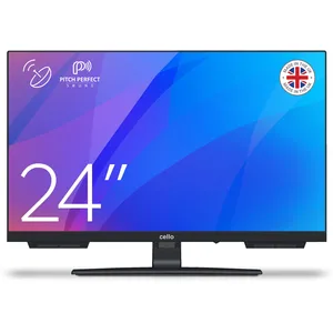 Cello C2424SH 24" HD LED TV mit Rahmenlos Triple Tuner (DVB-C/-S2/-T2)...Vendu paramazon