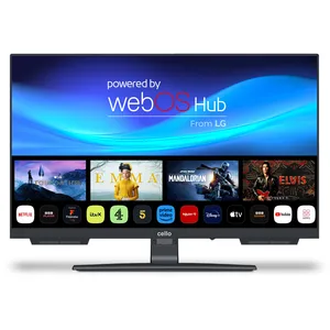 Cello C2424WSH 24" Zoll Smart rahmenloser TV Triple Tuner (DVB-C/-S2/-T2) Bluetooth WebOS by LG Pitch Perfect Lautsprecher Disney+ Netflix Ideal für Kleine Räume [2024]Vendu paramazon