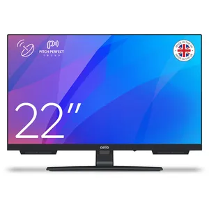 Comparateur de prix : Cello C2224SH 22" Full HD LED TV mit Rahmenlos Triple Tuner (DVB-C/-S2/-T2) Pitch Perfect Sound Ideal für Kleine Räume [2024]