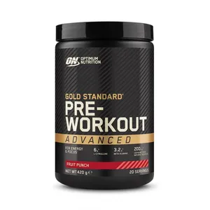 Comparateur de prix : Pre-workout Optimum Nutrition - Platinum Pre-Workout - Fruit Punch 420g