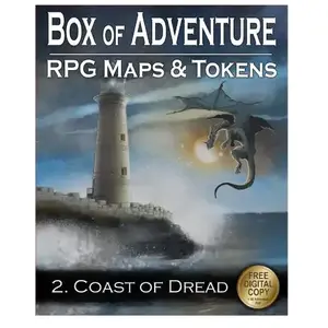 Comparateur de prix : Loke Battlemats Box of Adventure RPG Maps & Tokens Coast of Dread