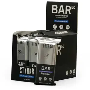 Barre energetique styrkr bar50 dattes amandes fleur de sel 75g pas cher