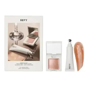 REFY Shimmer Duo Set Solstice - Coffret enlumineur et gloss à lèvres  pas cher