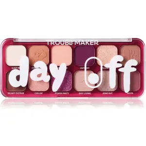 Trouble Maker Trouble palette de fards à paupières teinte Day Off 18 g pas cher