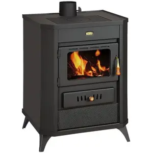 Comparateur de prix : Poêle à bois Prity WD E   159 kW Noir Graphite Classe A Design Robuste