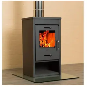 Comparateur de prix : Poêle à bois V05 Deluxe LG   9 kW design élégant et compact