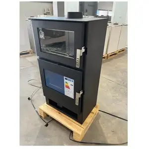 Comparateur de prix : Poêle Verso F 9 kW - Four inox - Bois & cuisson - EEK A+