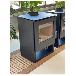 Comparateur de prix : Poêle à bois Verso Rheia - 5 kW Compacte et efficace pour des espaces ...