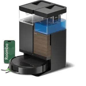 Robot Roomba Plus 575 Combo + base AutoWash | Noir | iRobotVendu parirobot