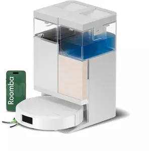 Robot Roomba Plus 575 Combo + base AutoWash | Blanc | iRobot