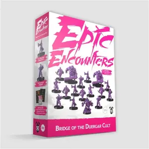 Jeu de plateau Epic Encounters : Bridge Of The Duergar Cult  - STEAMFO...Vendu paramazon