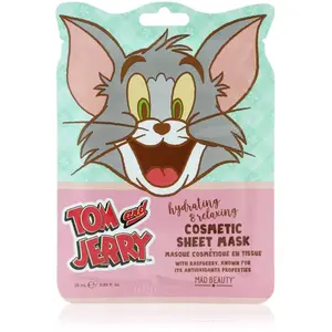 Mad Beauty Tom & Jerry Sheet Mask - Tom masque hydratant en tissu à l'...Vendu parnotino