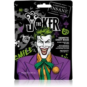 Mad Beauty Joker Sheet Mask masque hydratant en tissu 1 pcsVendu parnotino