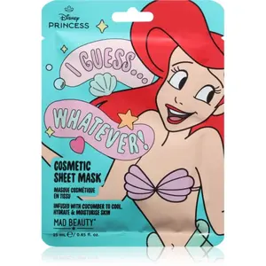 Mad Beauty Disney Princess Ariel masque hydratant en tissu 25 ml