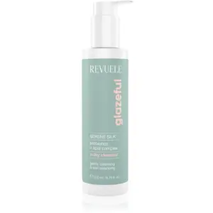 Revuele Glazeful Milky Cleanser Serene Silk lait nettoyant doux avec e... pas cher