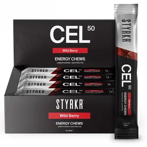 Styrkr Boîte De Gommes énergétiques Cel50 Baie 18 Unités One Size pas cher