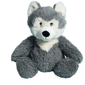 Warmies Peluche Bouillotte Loup pas cher