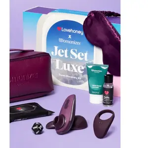 Kit découverte voyage Jet Set Luxe Lovehoney x Womanizer pas cher