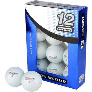 KIRKLAND Lakeballs Kirkland Signature AAAA - Lot de 12, blanc pas cher