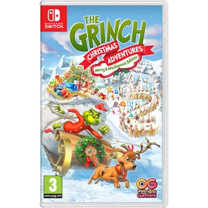 Nintendo Games Switch The Grinch Christmas Adventures Complete Edition pas cher