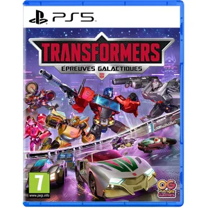 Comparateur de prix : Premium Jeu vidéo - Transformers - Epreuves Galactiques - Action - PS5 - 7+