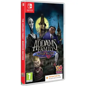 Nintendo Switch The Addams’s Family Mansion Mayhem Code In Box pas cher