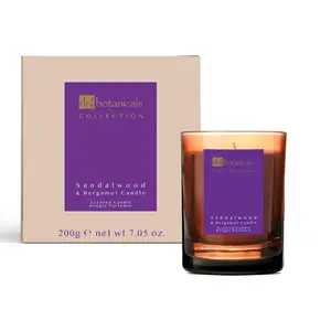 Dr Botanicals - Bougie Bois de Santal & Bergamote - 200g OS