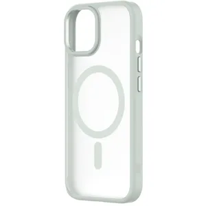 Coque bumper QDOS Iphone 15 Hybrid soft SNAP MagSafe Vert