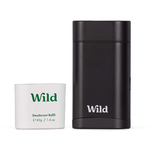 Comparateur de prix : Wild Men's Fresh Cotton and Sea Salt Deodorant in Black Case 40g