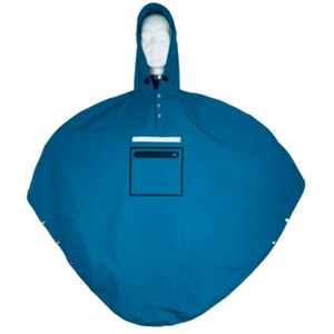The people's poncho Mixte 3.0 Poncho, Hardy Blue, Taille unique EU pas cher